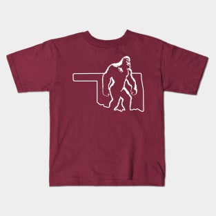 Big foot Oklahoma Kids T-Shirt